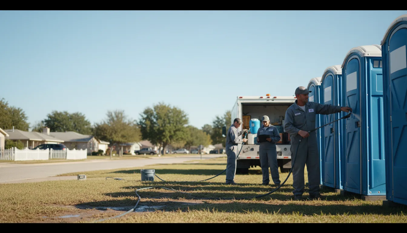 Long-Term Portable Toilet Rental in Sunbury, OH near me